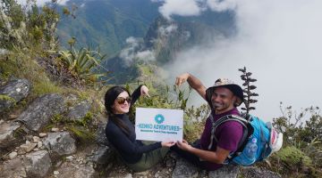 Arriving to Machu Picchu with One Day Inca Trail Tour